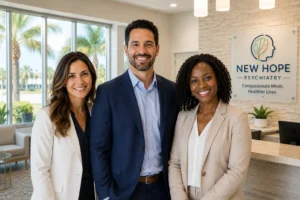 Photo of A New Hope Psychiatric Services providers offering in-person and telehealth psychiatric care in Florida
